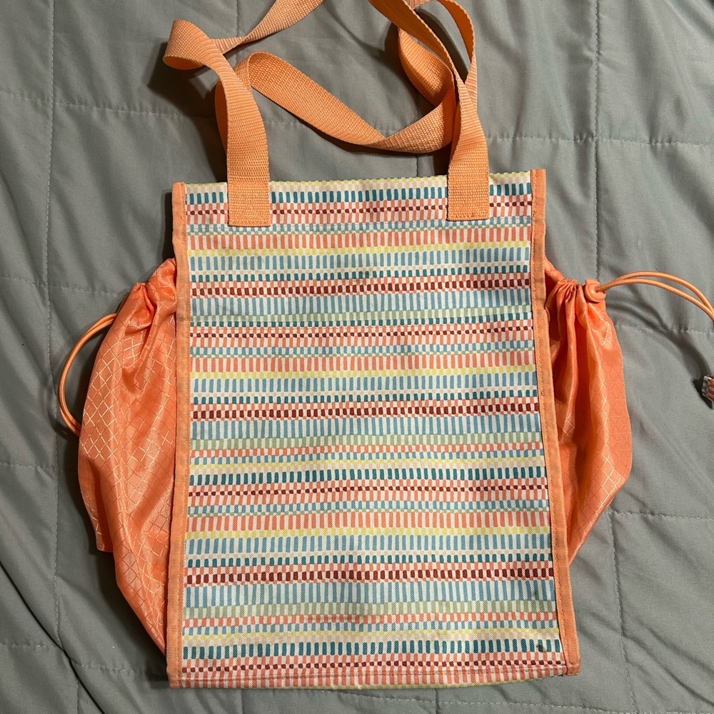 Thirty-One Orange and Multicolor Tote Bag